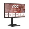  AOC Monitor komputerowy 24E4U 23.8 cala IPS 120Hz HDMI DP VGA Pivot Głośniki